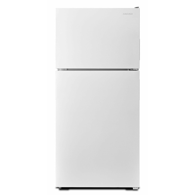 Amana ART308FFDW 30-Inch Wide Top-Freezer Refrigerator With Garden Fresh Crisper Bins - 18 Cu. Ft. - White