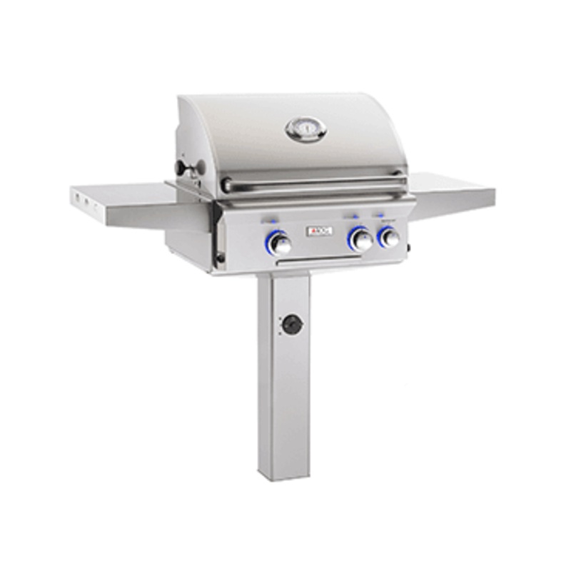 American Outdoor Grill 24NGL Cooking Surface 432 Sq. Inches Post Model Grill