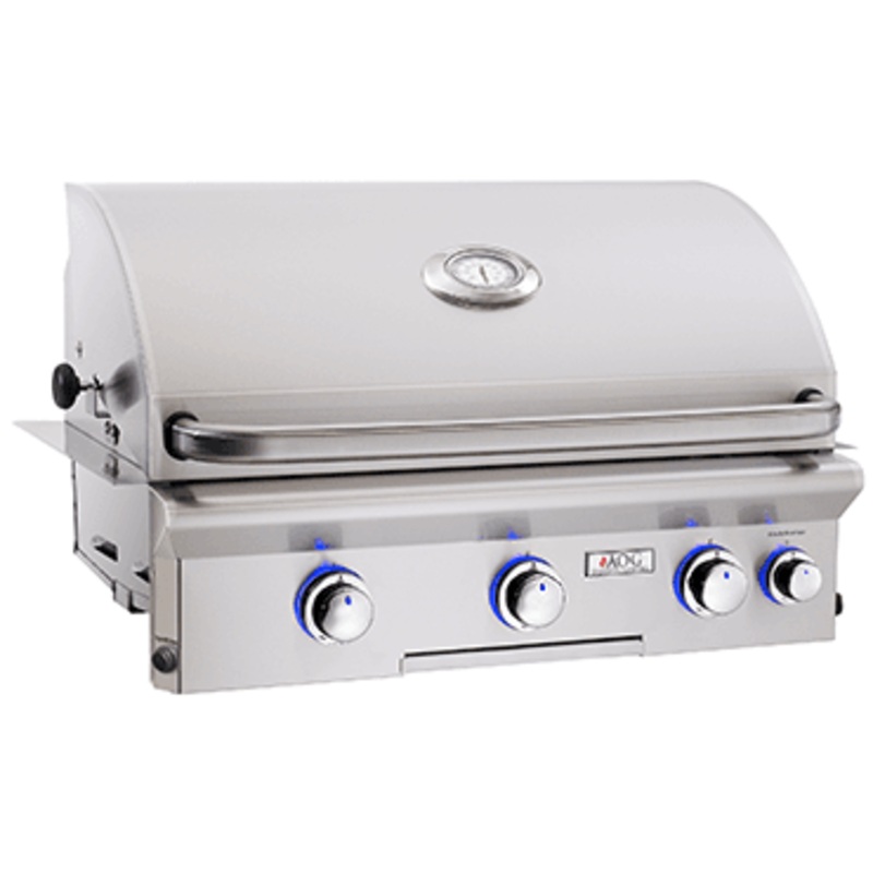 American Outdoor Grill 30NBL00SP Cooking Surface 540 Sq. Inches (30" X 18") Built-In Grill W/O Rotisserie