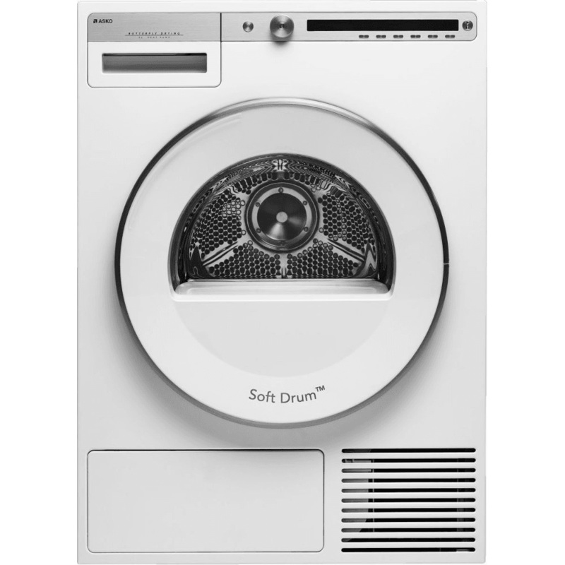 Asko T411HSW Logic Heat Pump Dryer - White