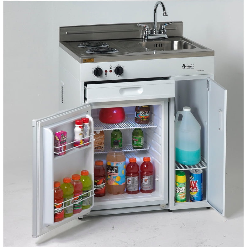 Avanti CK3016 30" Complete Compact Kitchen With Refrigerator