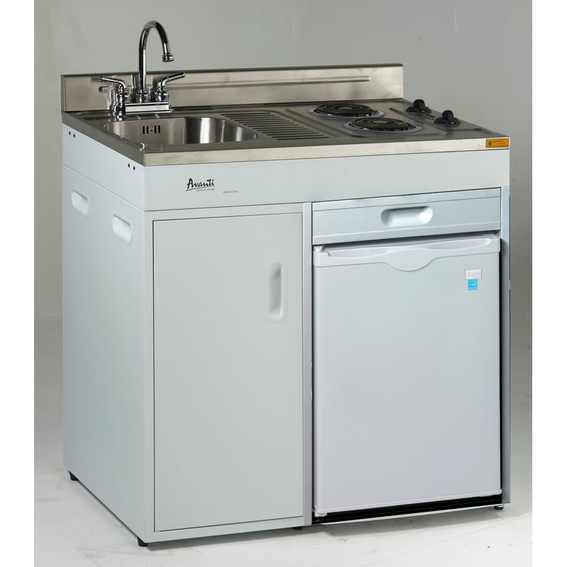 Avanti CK3616 36" Complete Compact Kitchen With Refrigerator