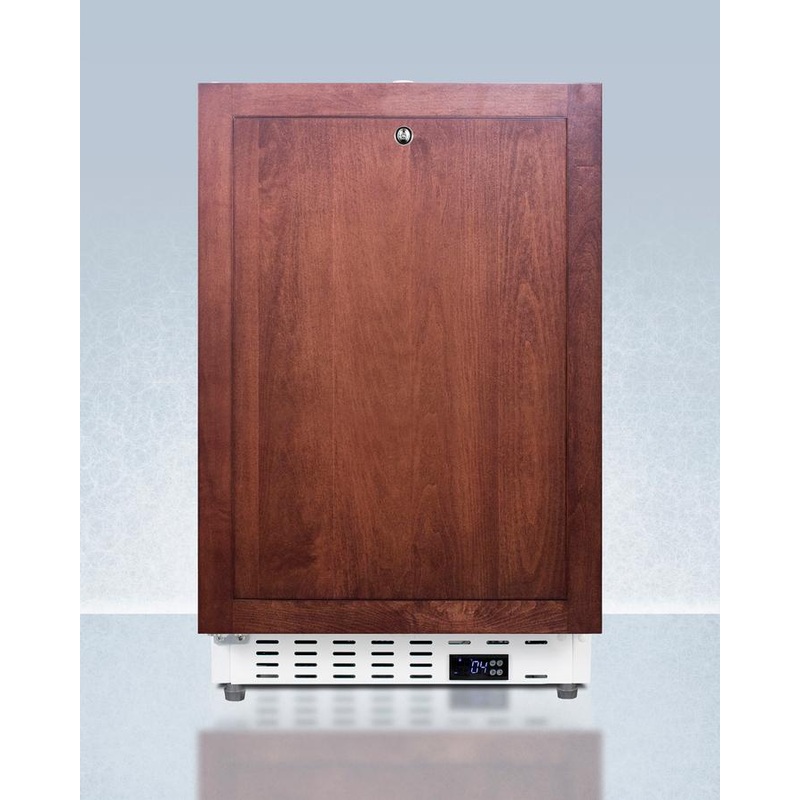 Summit ADA404REFIFLHD 20" Wide Built-In Healthcare All-Refrigerator, Ada Compliant (Panel Not Included)