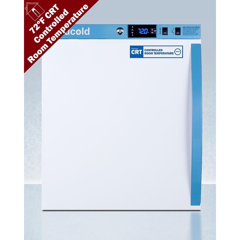 Summit ARS2PVCRTLHD 2 Cu.Ft. Compact Controlled Room Temperature Cabinet