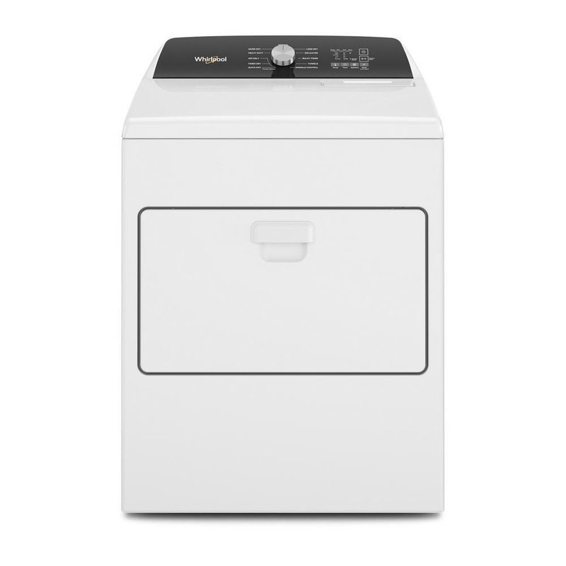 Whirlpool WED500RLW 7.0 Cu. Ft. Long Vent Electric Moisture Sensing Dryer