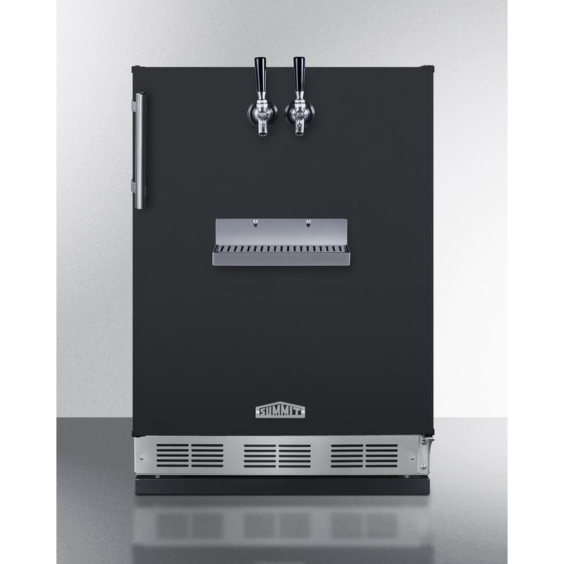 Summit SBC58BFRTPCF 24" Wide Front Tap Built-In Cold Brew Coffee Kegerator