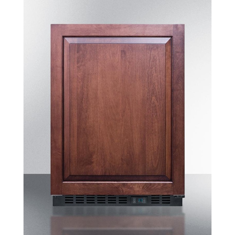 Summit SCR610BLSDV1IF 24" Wide Built-In Beverage Center (Panel Not Included)