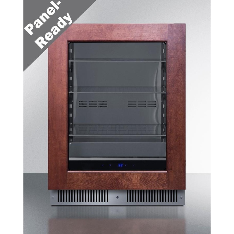 Summit SDHG2443PNRLHD 24" Wide Built-In Beverage Center (Panel Not Included)