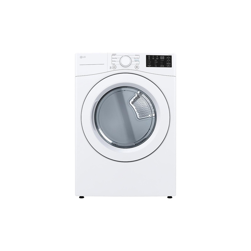 Lg DLE3470W 7.4 Cu. Ft. Ultra Large Capacity Electric Dryer