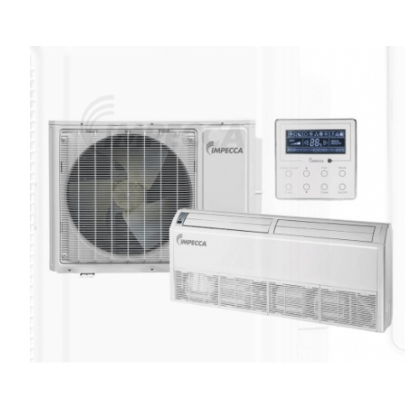 Impecca ISMIFC18 Ismi-Fc18S - 17,000 Btu Fixed Series Floor/Ceiling Indoor Unit And 18,000 Btu Outdoor Split Unit With Inverter Technology