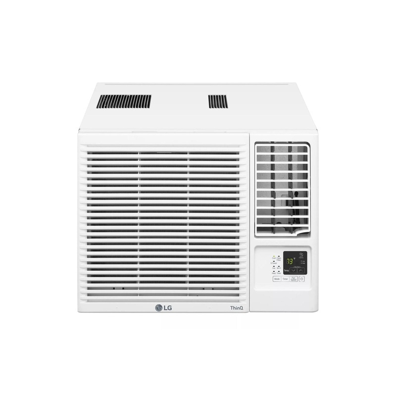Lg LW8023HRSM 8,000 Btu Smart Wi-Fi Enabled Window Air Conditioner, Cooling & Heating
