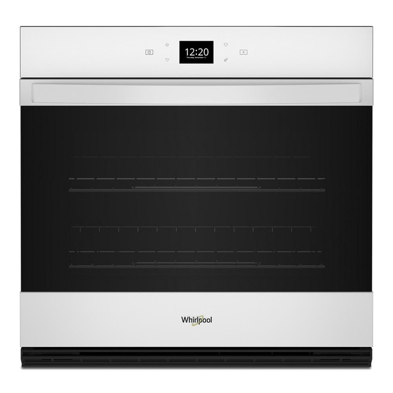 Whirlpool WOES5027LW 4.3 Cu. Ft. Single Wall Oven With Air Fry When Connected