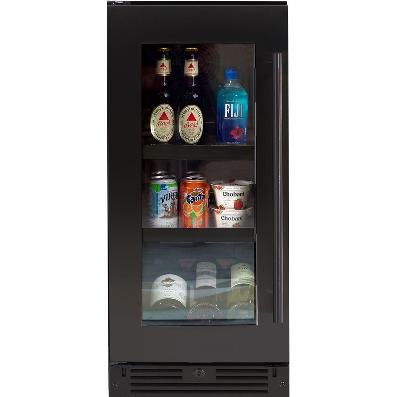 Xo Appliance XOU15BCGBSL Beverage Center 15" Black Stainless Lh