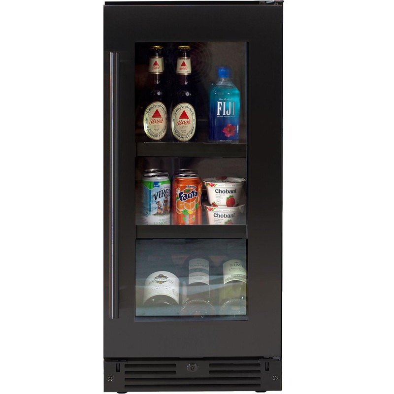 Xo Appliance XOU15BCGBSR Beverage Center 15" Black Stainless Rh