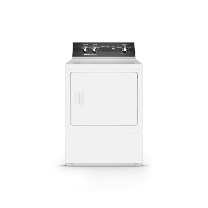 Speed Queen DR5004WE Dr5 Sanitizing Electric Dryer With Steam Over-Dry Protection Technology Energy Star Certified 5-Year Warranty