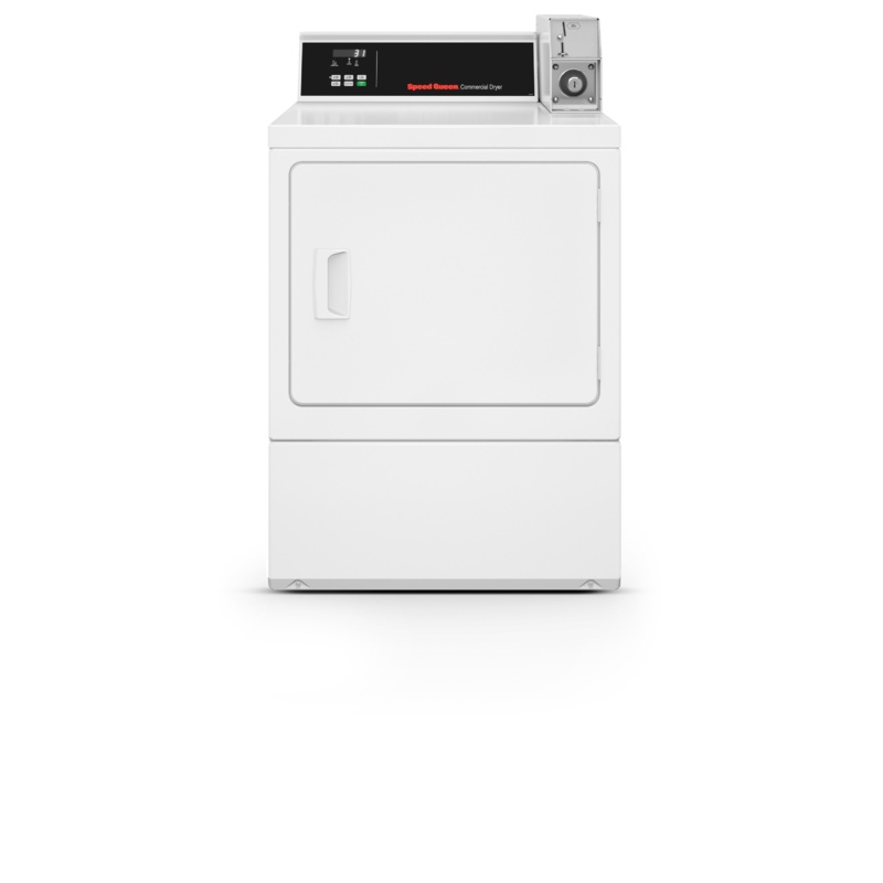 Speed Queen DV6000WE Light Commercial Coin Drop Top Load Matching Dryer - Electric
