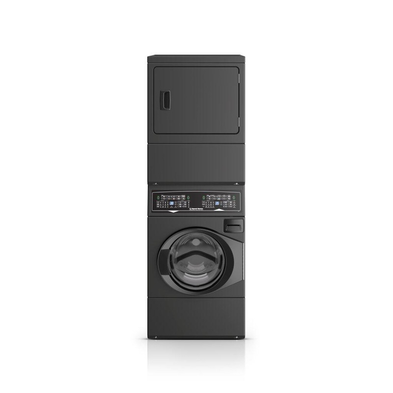 Speed Queen SF7007BG Sf7 Stacked Washer - Gas Dryer With Pet Plus Sanitize Fast Cycle Times 5-Year Warranty