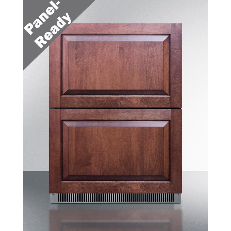 Summit ADFD2D24PNR 24" Wide 2-Drawer All-Freezer, Ada Compliant