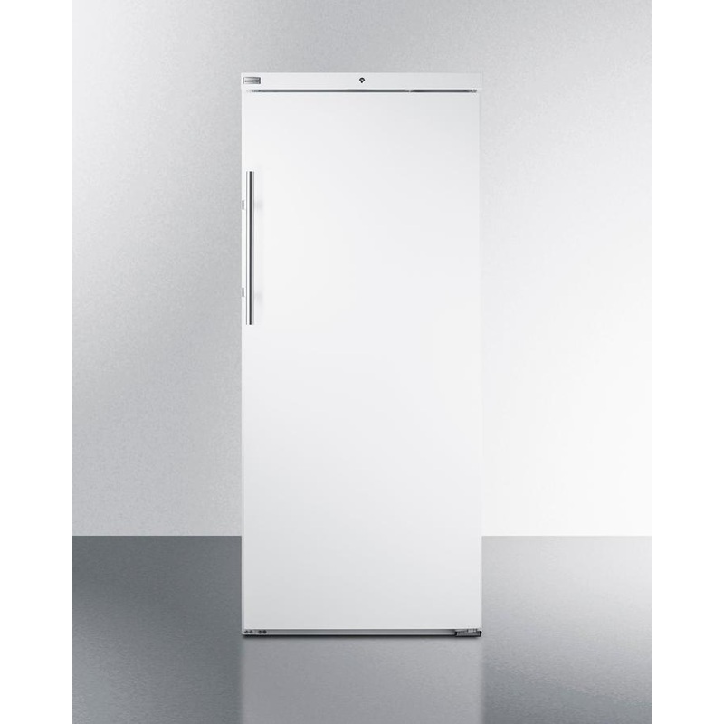 Summit AFM19W 18 Cu.Ft. Upright Manual Defrost Freezer