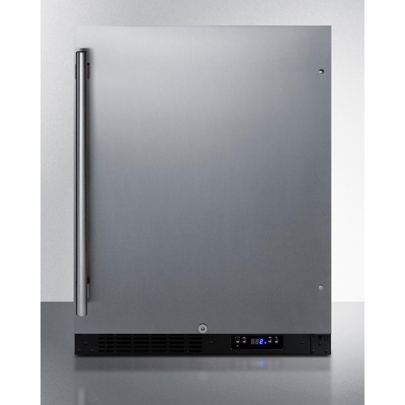 Summit ALFZ51CSS 24" Wide Built-In All-Freezer, Ada Compliant