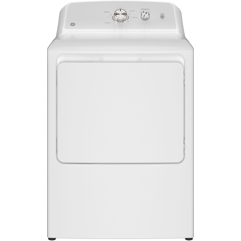 Ge Appliances GTD38EASWWS Ge 7.2 Cu. Ft. Capacity Electric Dryer With Up To 120 Ft. Venting And Reversible Door