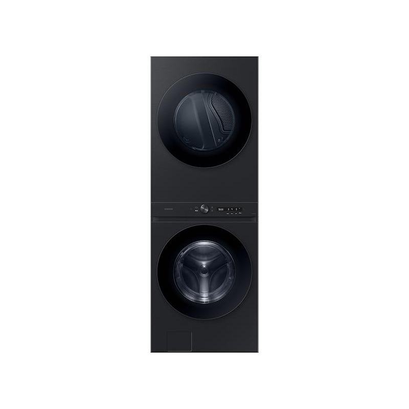 Samsung WH46DBH500EV Bespoke 4.6 Cu. Ft. Ai Laundry Hub Large Capacity Single Unit Washer With Flex Auto Dispense System And 7.6 Cu. Ft. Electric Dryer In Brushed Black