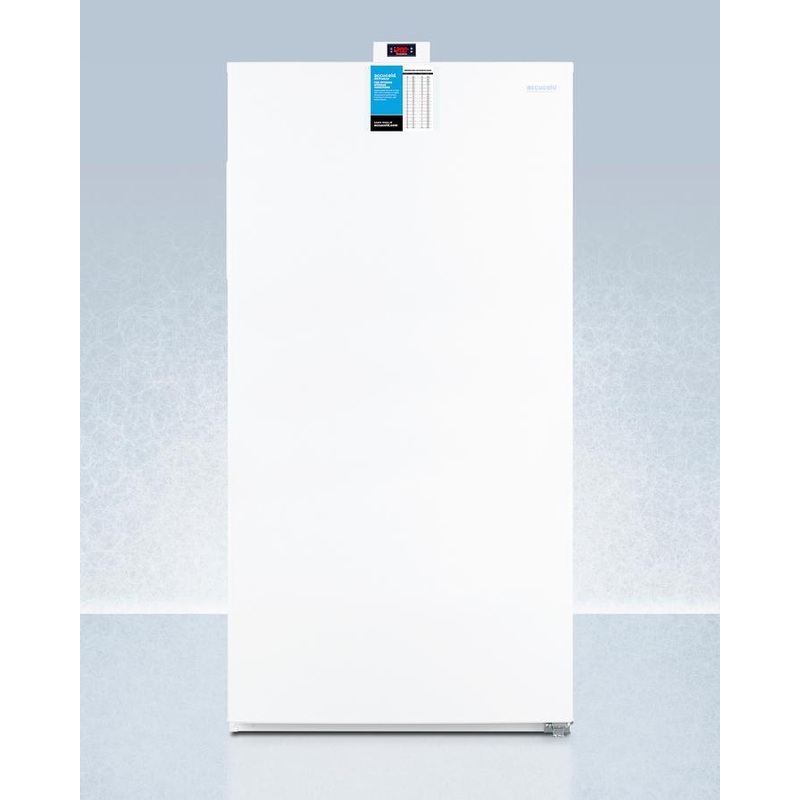 Summit FFUF234IM 33" Wide Upright All-Freezer With Icemaker