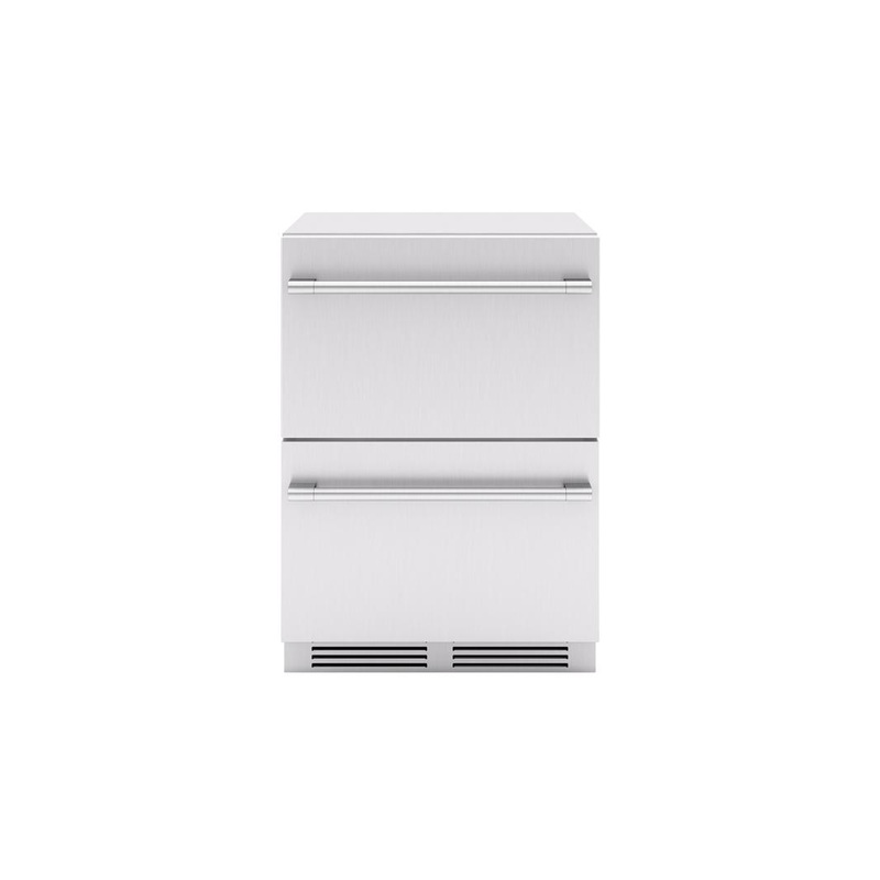 Zephyr PRRD24C2ASOD 24" Outdoor Dual Zone Refrigerator Drawers