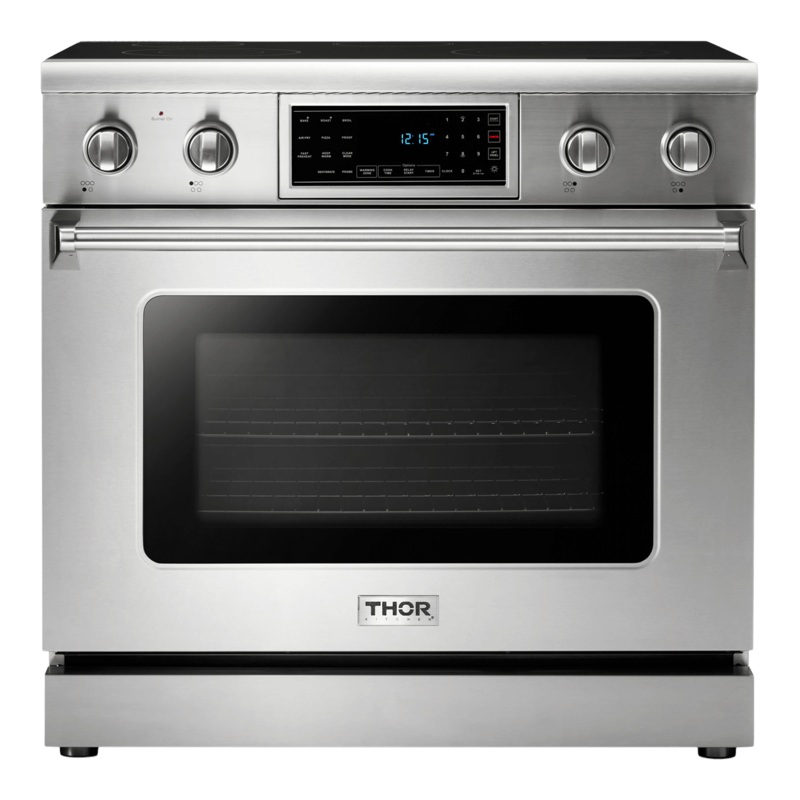 Thor Kitchen TRE3601 Thor Kitchen 36-Inch Tilt Panel Professional Electric Range - Tre3601