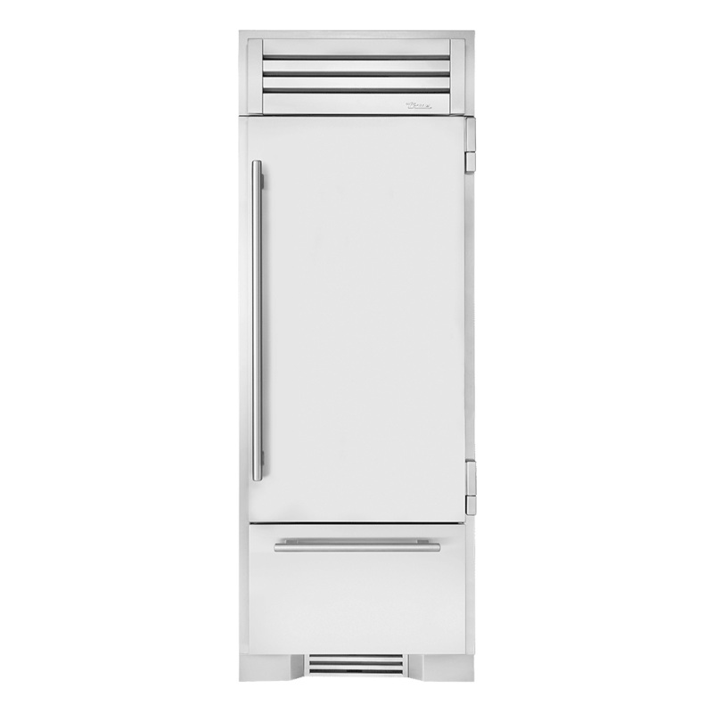 True Residential TR30RBFRSSA 30 Inch Solid Stainless Door Right Hinge Refrigerator With Bottom Freezer
