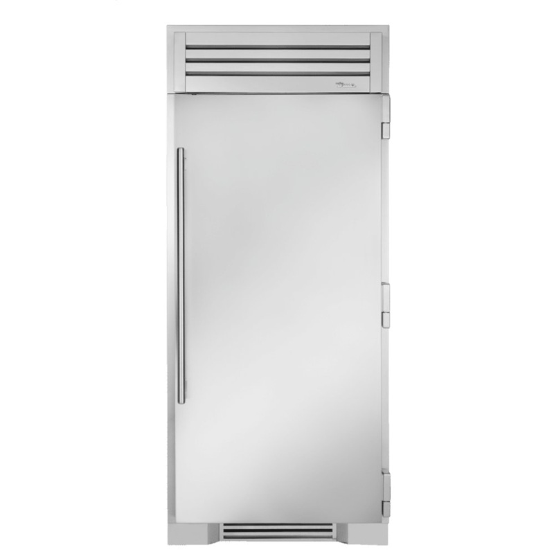 True Residential TR36REFRSSC 36 Inch Solid Stainless Door Right Hinge Refrigerator Column