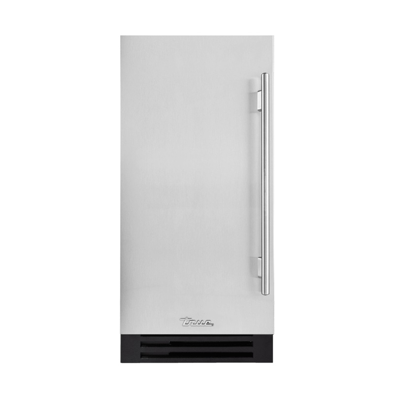 True Residential TUIADA15LSAS 15 Inch Solid Stainless Door Left Hinge Ada Height Clear Ice Machine