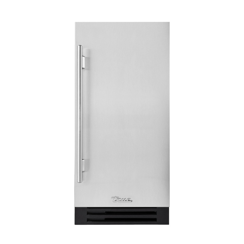 True Residential TUIADA15RSAS 15 Inch Solid Stainless Door Right Hinge Ada Height Clear Ice Machine