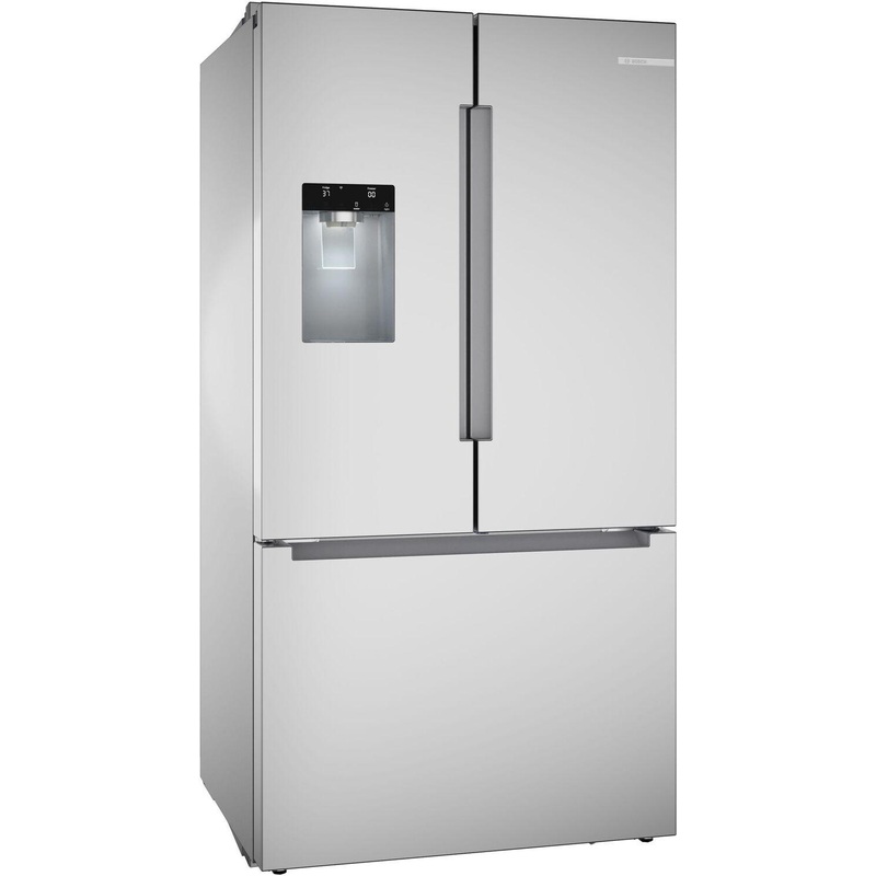 Bosch B36FD10ENS 100 Series French Door Bottom Mount Refrigerator 36" Stainless Steel (With Anti-Fingerprint) B36Fd10Ens