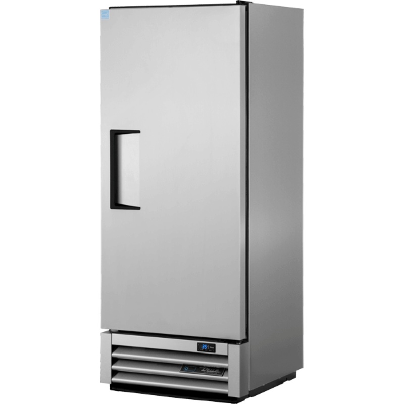 True Manufacturing Commercial T12HC Reach-In Solid Swing Door Refrigerator With Hydrocarbon Refrigerant