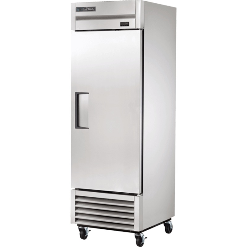 True Manufacturing Commercial T23HC Reach-In Solid Swing Door Refrigerator With Hydrocarbon Refrigerant