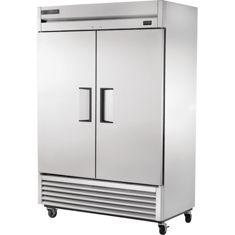 True Manufacturing Commercial T49FHC Reach-In Solid Swing Door Freezer With Hydrocarbon Refrigerant