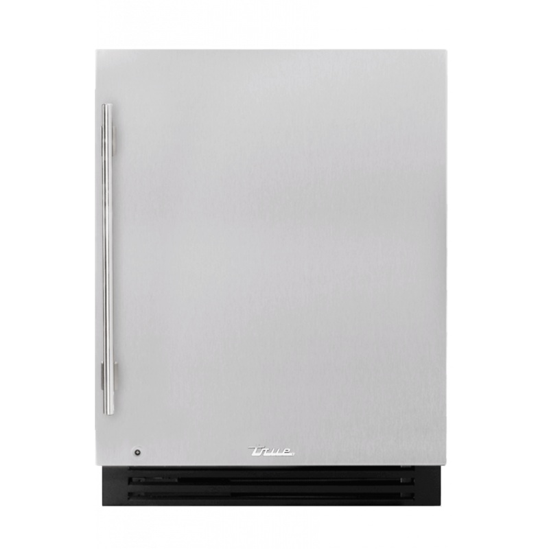 True Residential TURADA24RSAS 24 Inch Solid Stainless Door Right Hinge Ada Height Undercounter Refrigerator