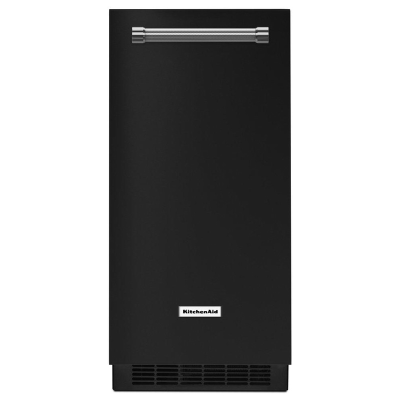 Kitchenaid KUIX305EBL 15'' Automatic Ice Maker - Black
