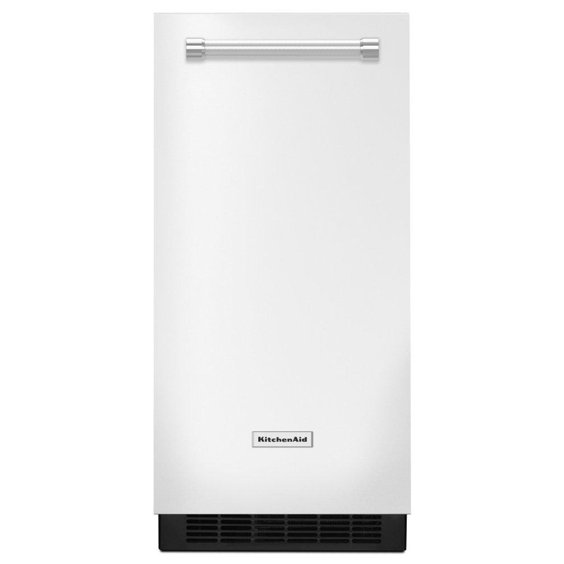 Kitchenaid KUIX305EWH 15'' Automatic Ice Maker - White