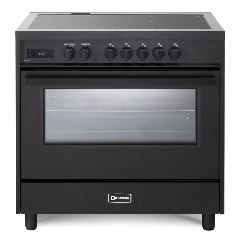 Verona VMFSIE365EE Verona Ult Midnight 36" Induction Range - Full Black