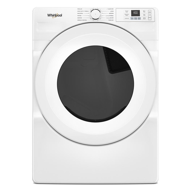 Whirlpool WED4720RW 7.4 Cu. Ft. Smart Front Load Energy Star Electric Dryer With Quick Dry
