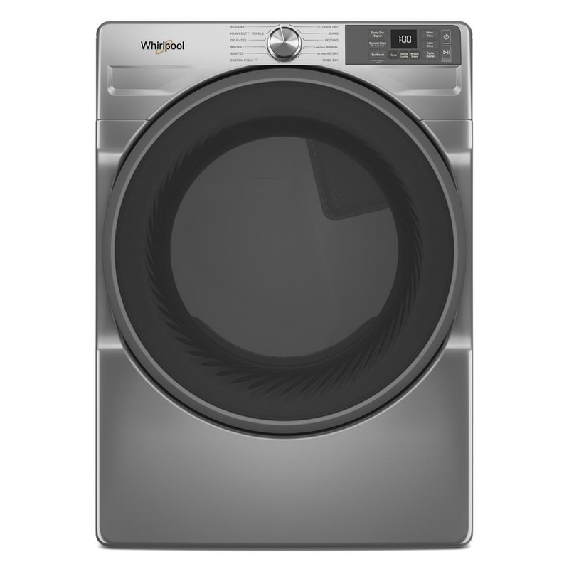 Whirlpool WED5720RR 7.4 Cu. Ft. Smart Front Load Energy Star Electric Dryer With Wrinkle Shield Option