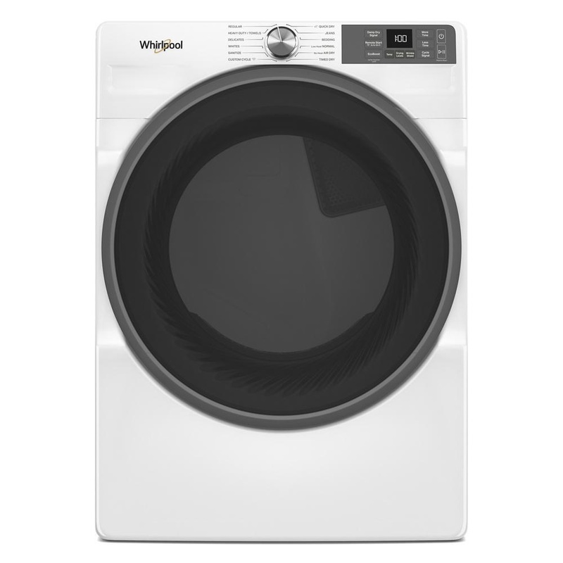 Whirlpool WED5720RW 7.4 Cu. Ft. Smart Front Load Energy Star Electric Dryer With Wrinkle Shield Option