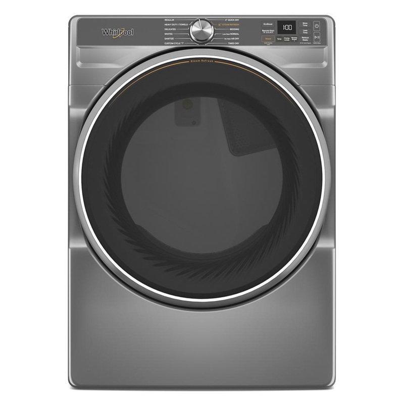 Whirlpool WED6720RR 7.4 Cu. Ft. Smart Front Load Energy Star Electric Dryer With Steam Capabilities