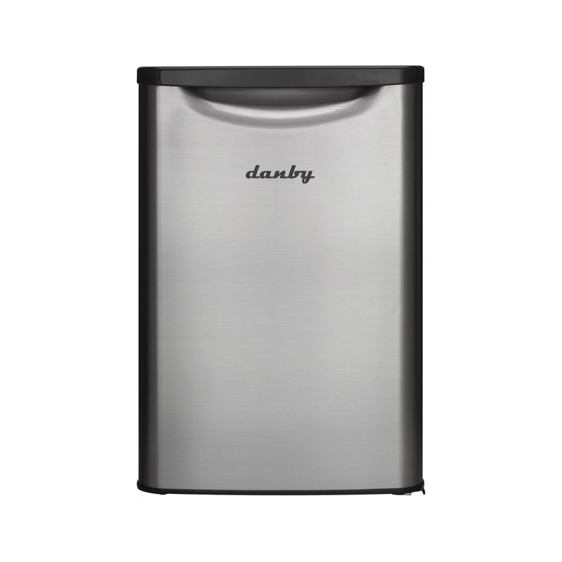 Danby DAR026A2BSLDB Danby 2.6 Cu. Ft. Compact Fridge In Stainless Steel