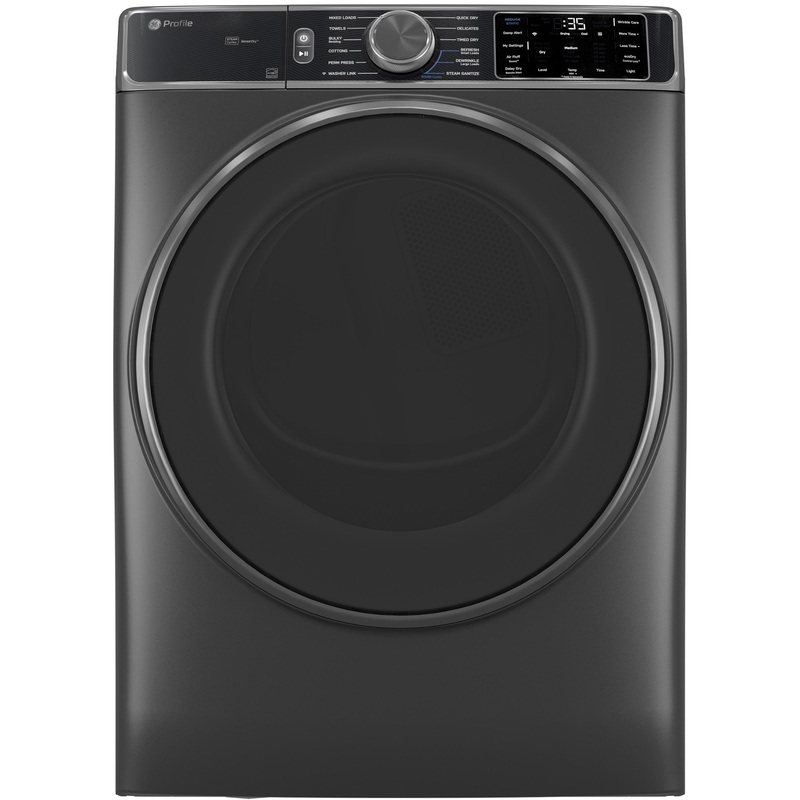 Ge Appliances PFD95ESPWDS Ge Profile Energy Star 7.8 Cu. Ft. Capacity Smart Front Load Electric Dryer With Steam And Sanitize Cycle