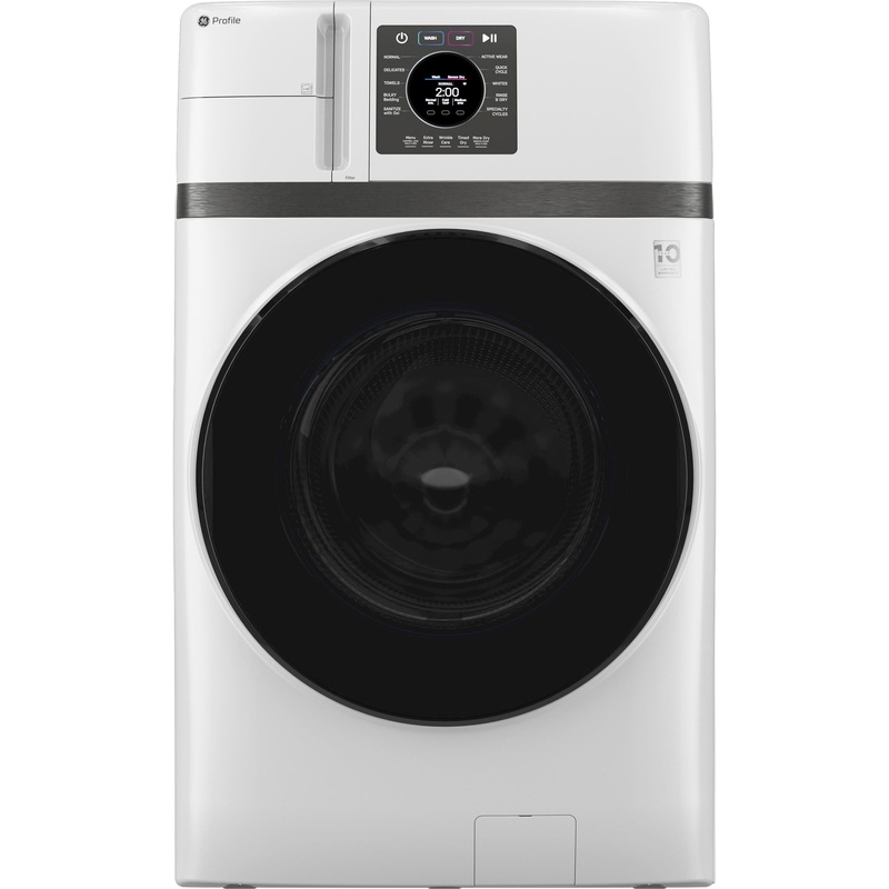 Ge Appliances PFQ83HSSWWW Ge Profile Energy Star 4.6 Cu. Ft. Capacity Ultrafast Combo With Ventless Inverter Heat Pump Technology Washer/Dryer